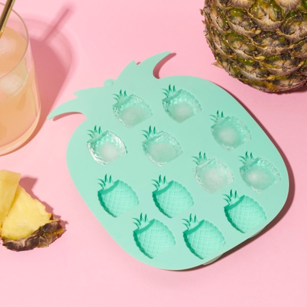 Blush Teal Pineapple Ice Tray